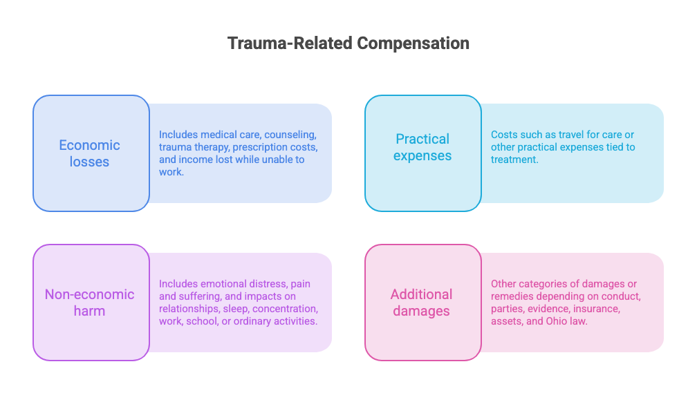 Can you claim compensation for trauma after sexual assault?
