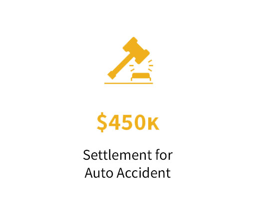 $450K Auto Accident Settlement