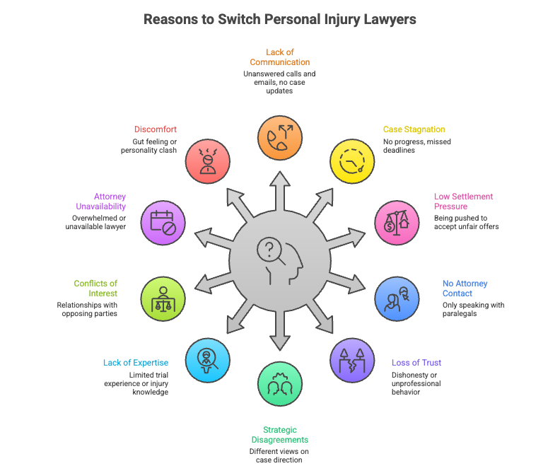 Top 10 Reasons to Switch Your Personal Injury Lawyer in Florida and How Do You Switch Personal Injury Lawyers in Florida?