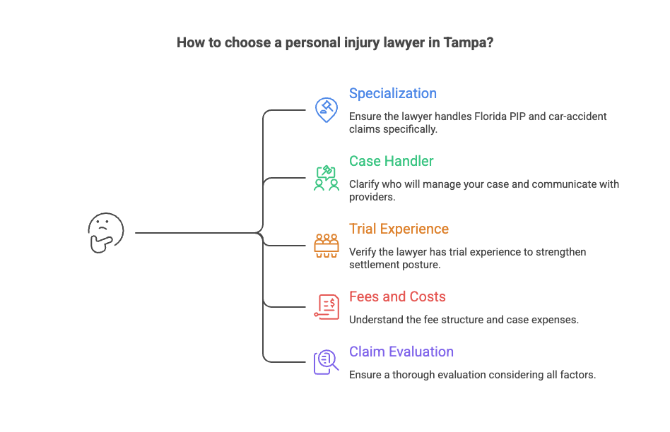 how to choose personal injury lawyer